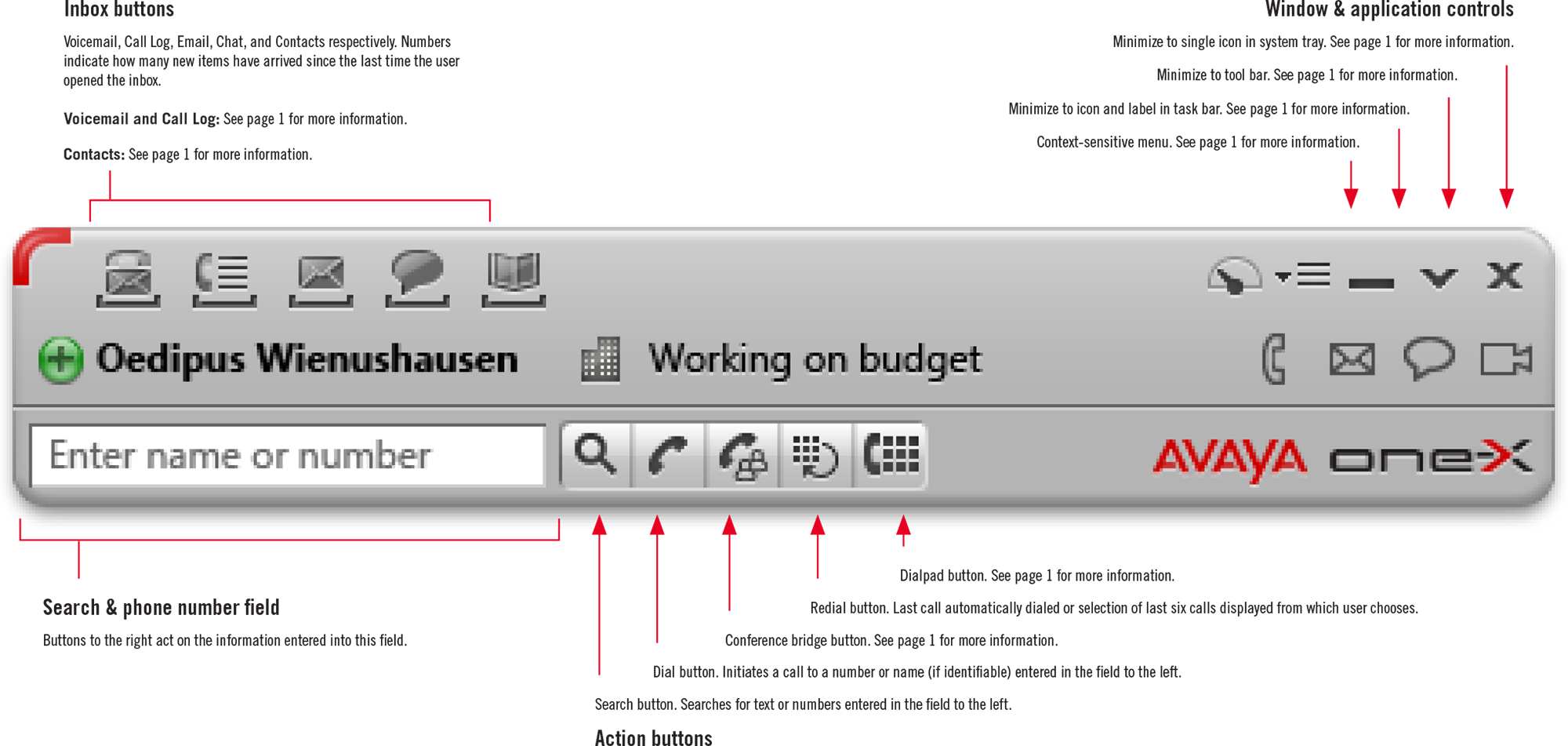Unified Communicator app