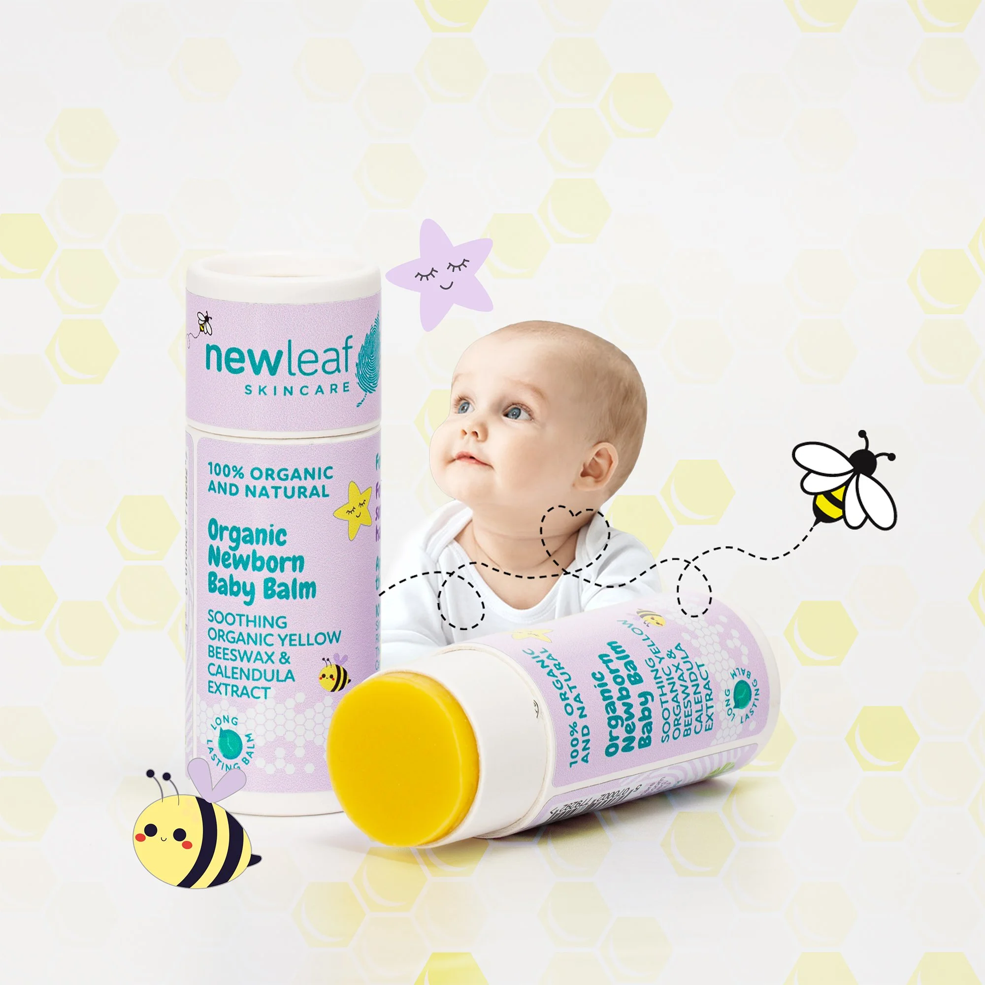 Organic Newborn Baby Balm 35ml
