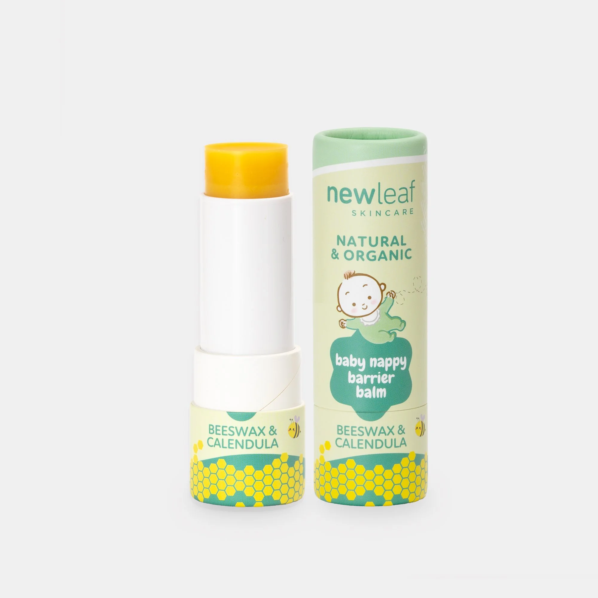 Organic Baby Nappy Barrier Balm 14g