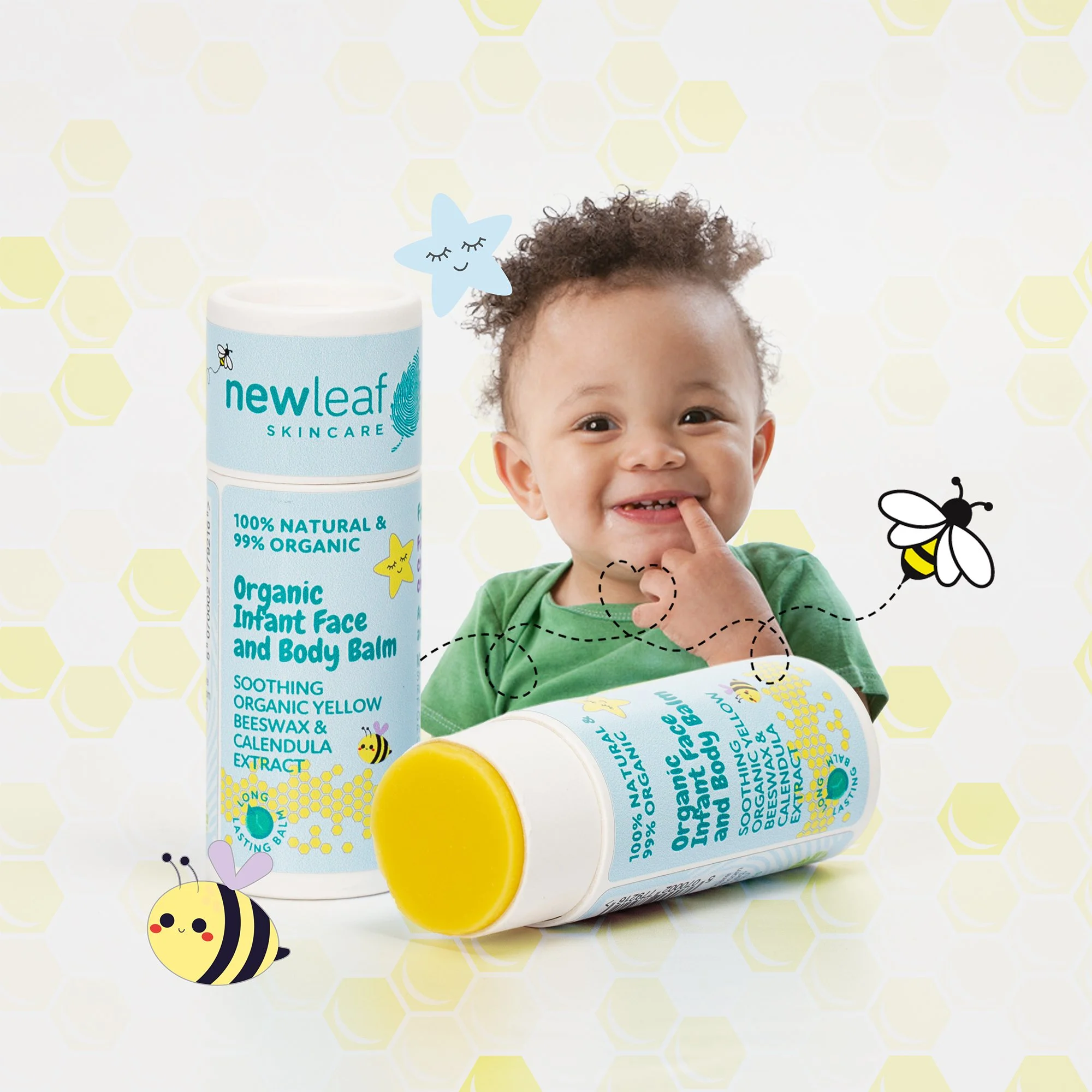 Organic Infant Face and Body Balm