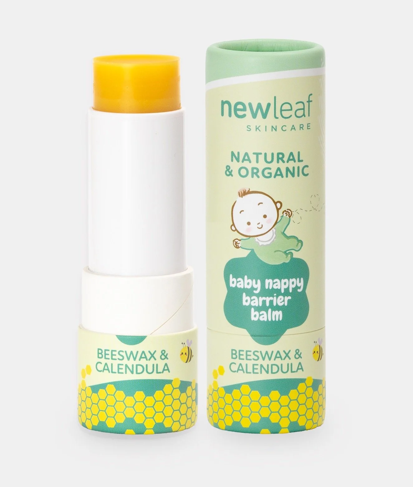 Organic Baby Nappy Barrier Balm 14g