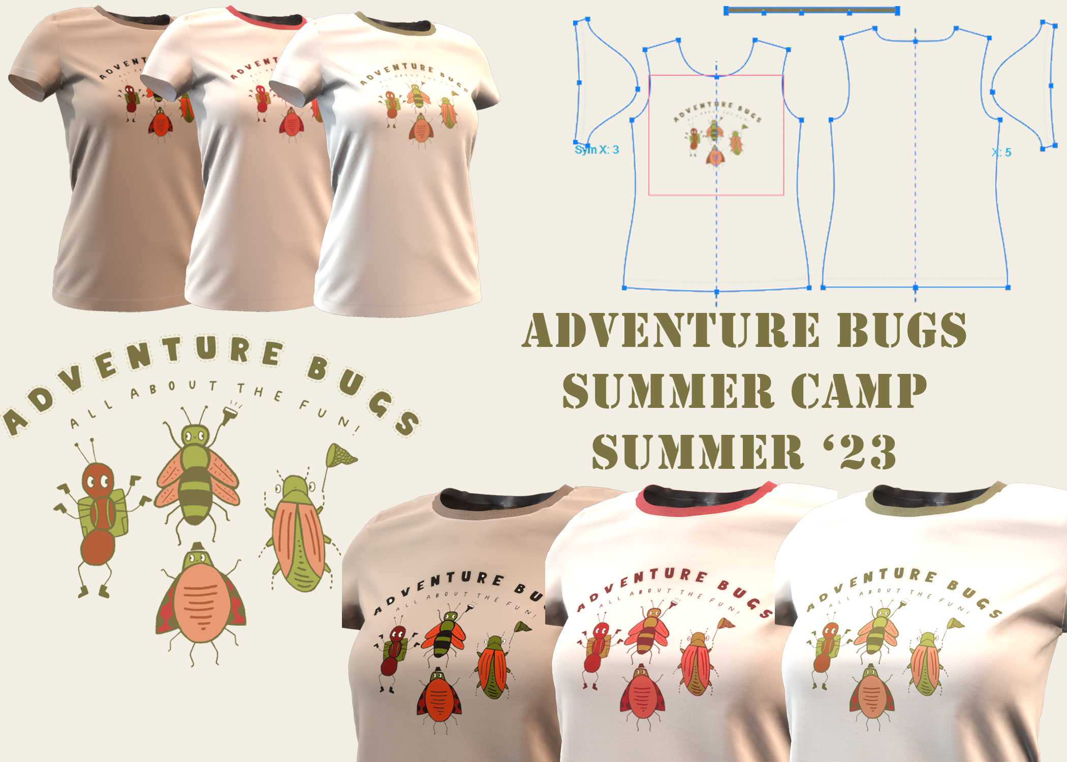 Brady, Adventure Bugs Graphic Tshirt.png