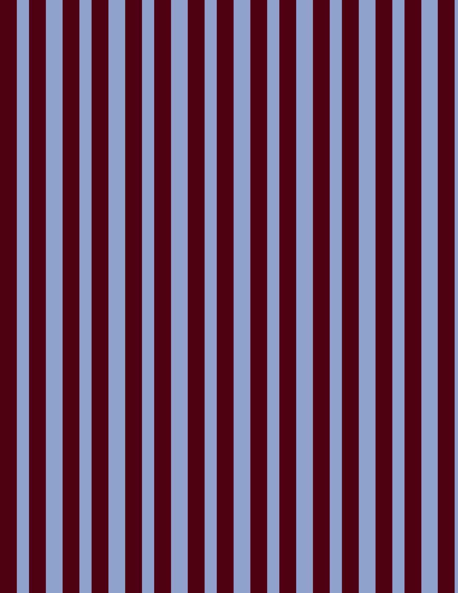 Pattern of vertical stripes in navy blue, light blue, and dark red colors.