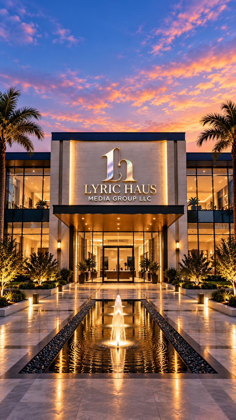 Lyric Haus Headquarters at Golden Hour.png