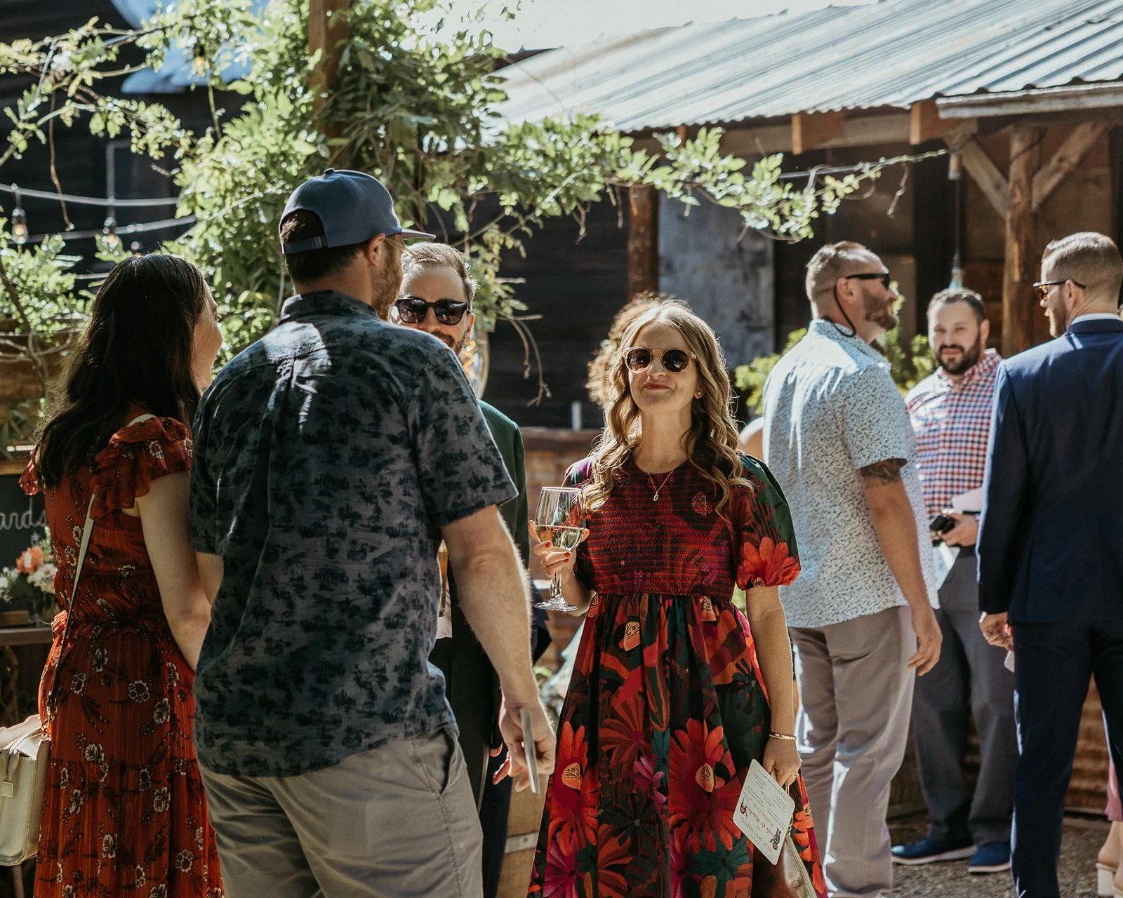 An image of guests socializing at an event at StoneHouse101.