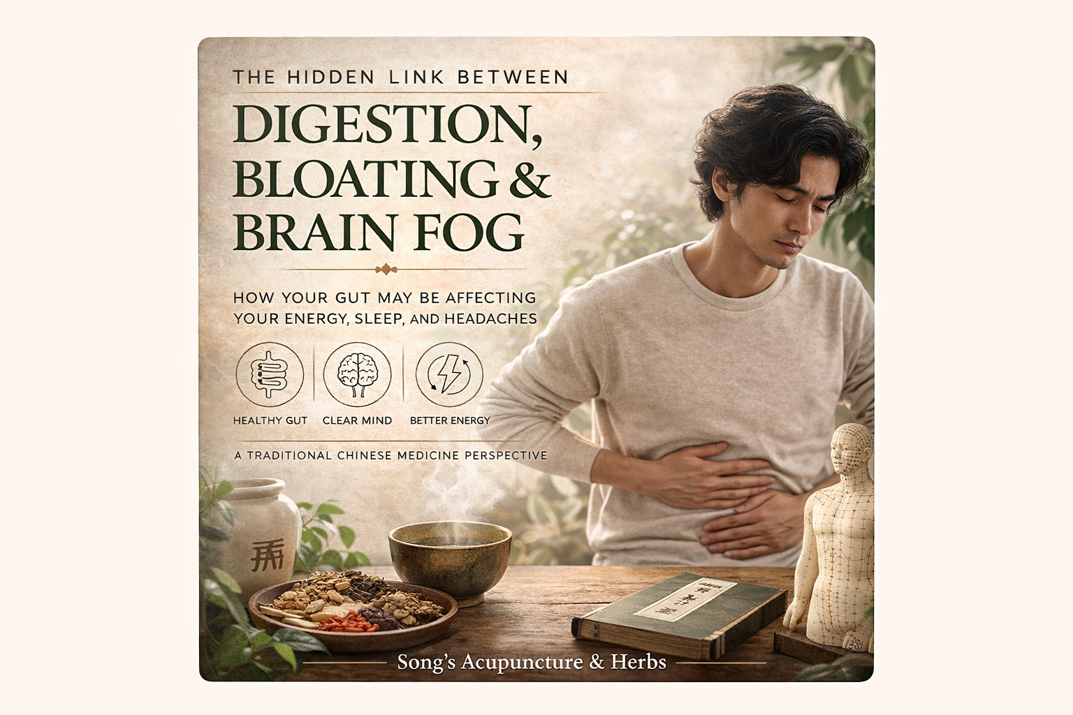 The Hidden Link Between Digestion, Bloating, and Brain Fog