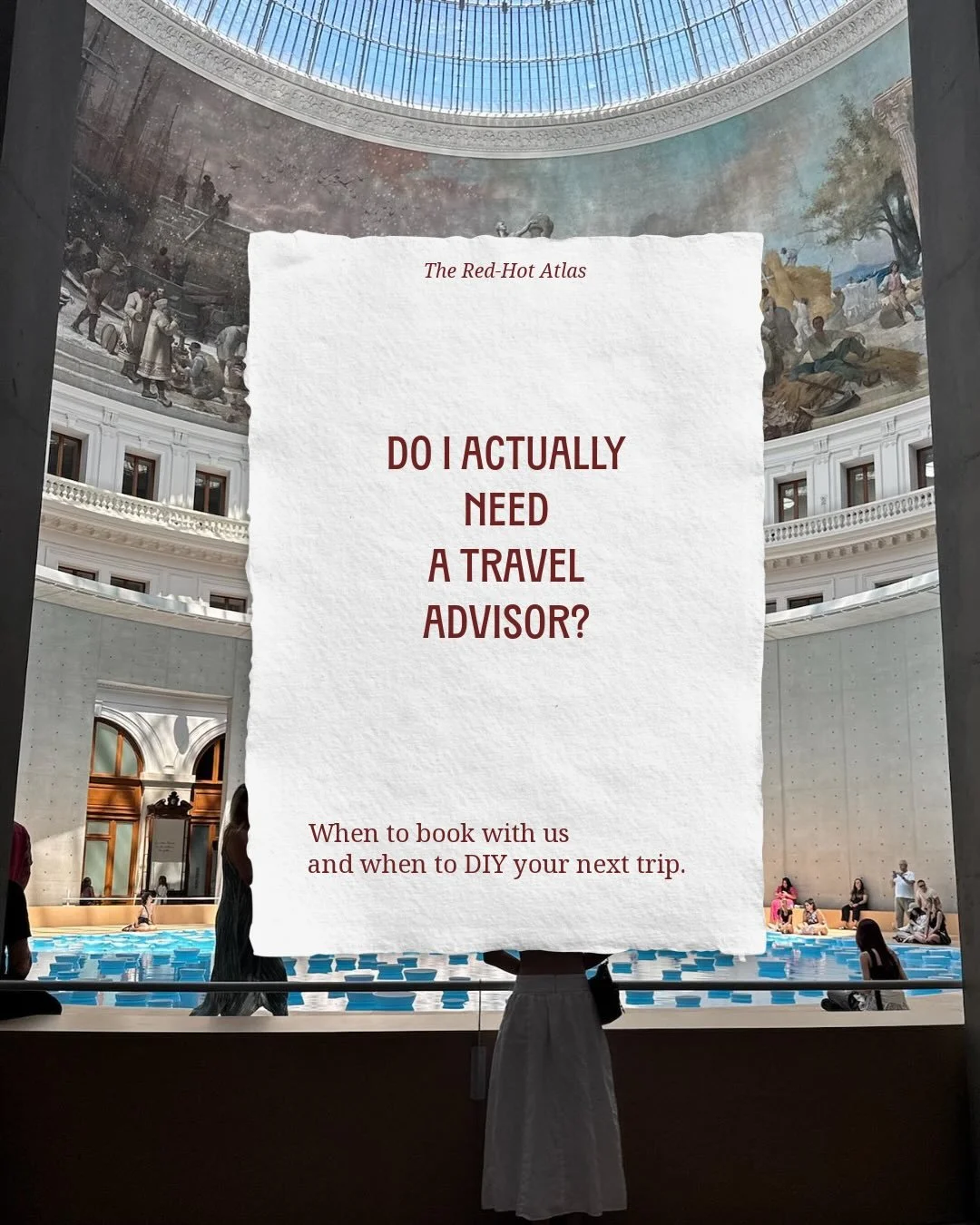 Because booking yourself is always an option, here&rsquo;s when you should opt to book through an advisor instead.

Our clients seek our services because they don&rsquo;t just want to travel, they want to have remarkable stories and memories they&rsq