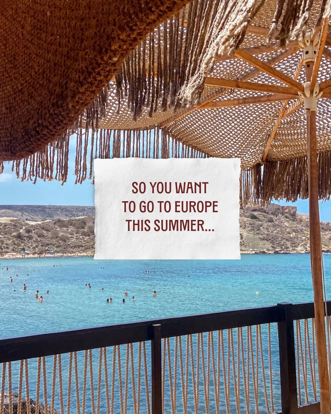 We know you don&rsquo;t want the crowds. Here&rsquo;s our top picks for a euro summer under the radar.

Full article on our substack, with our reasons why and the special features each itinerary would include. DM us for the link 💌
