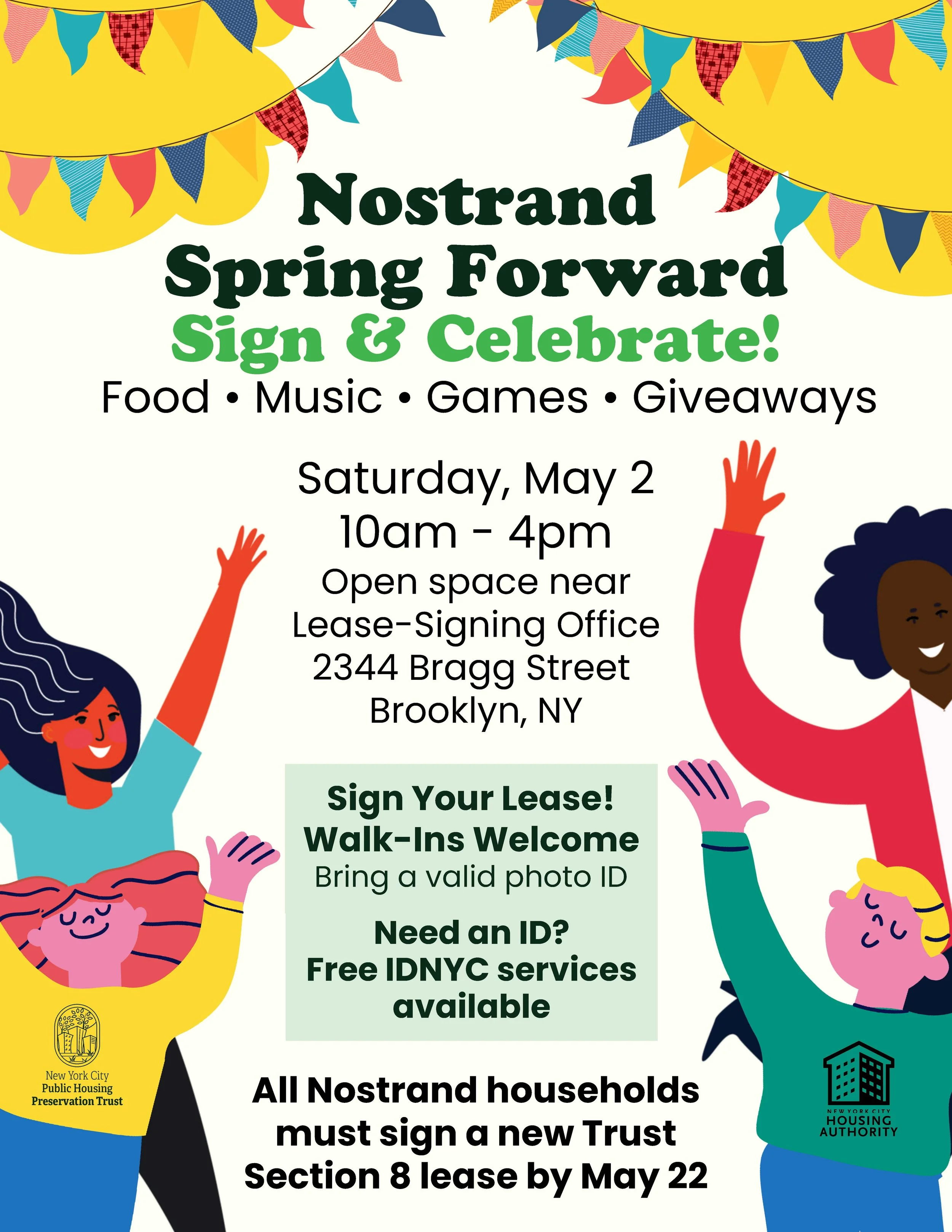 Nostrand Spring Forward: Sign &amp; Celebrate