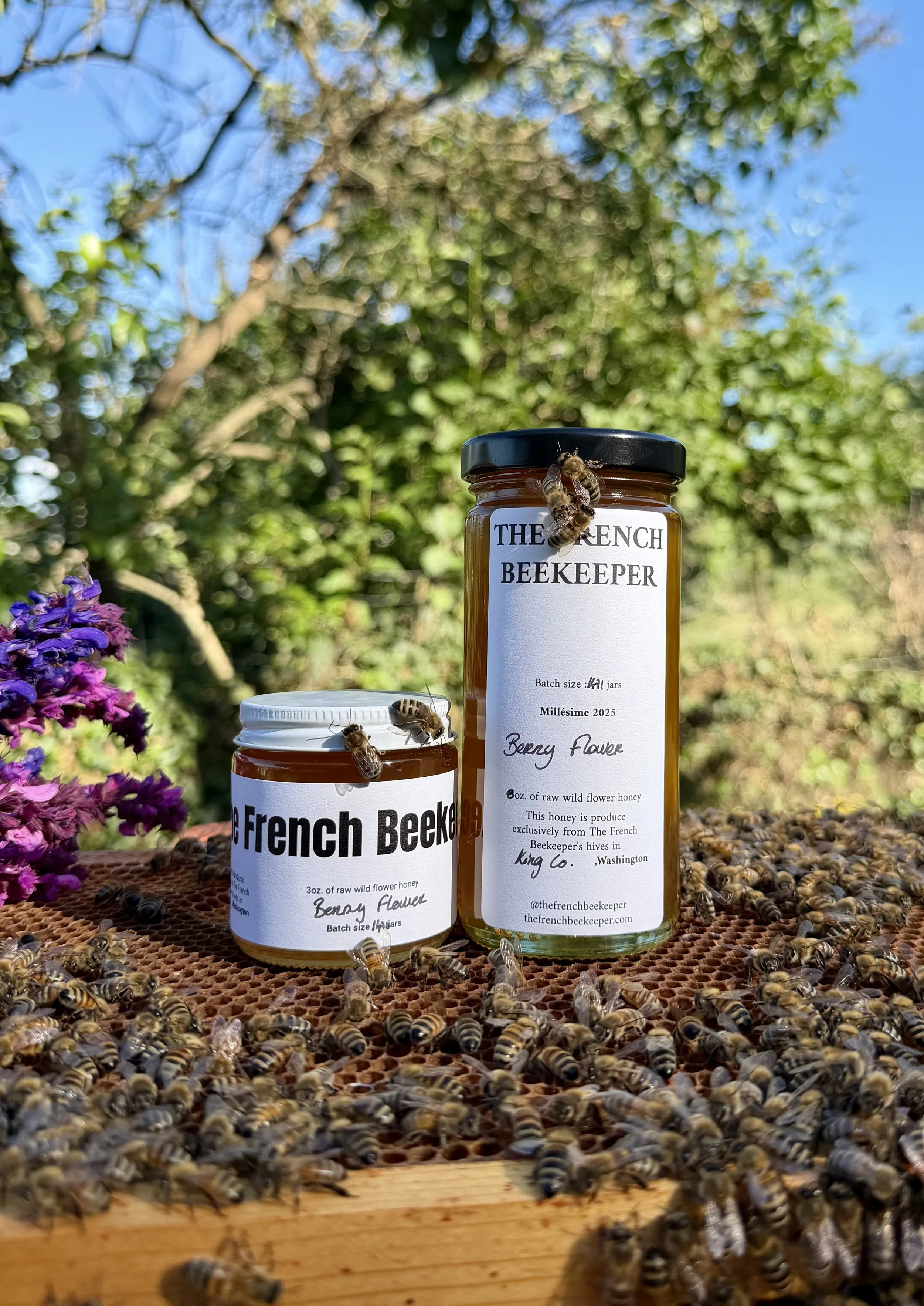 2025 Raw Honey - "Berry Flower"