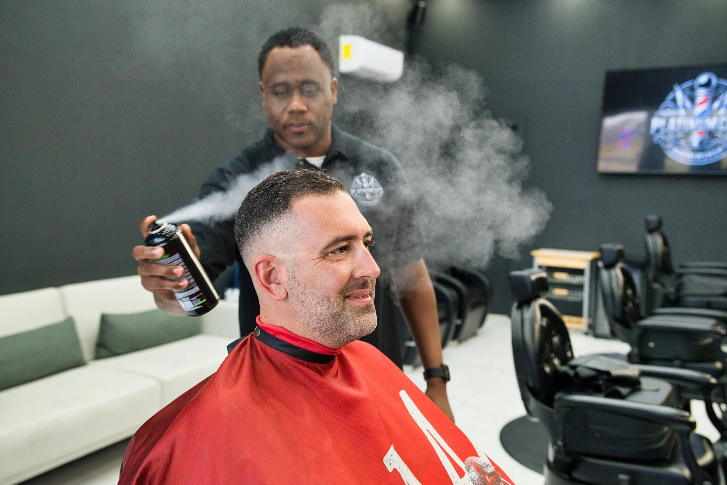 Enjoy ultimate luxury and unmatched service at Platinum Cuts Barbershop