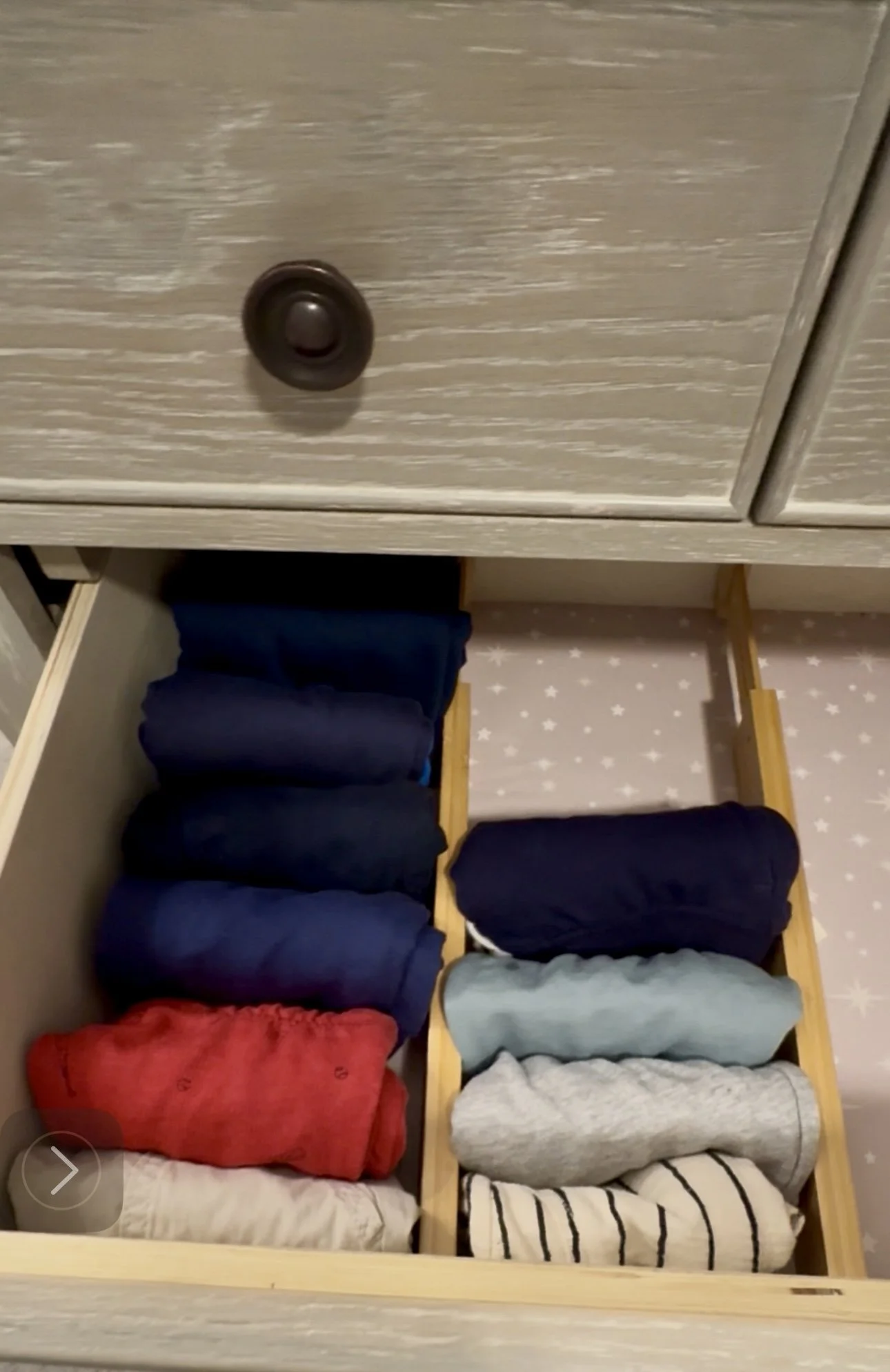 organized clothes