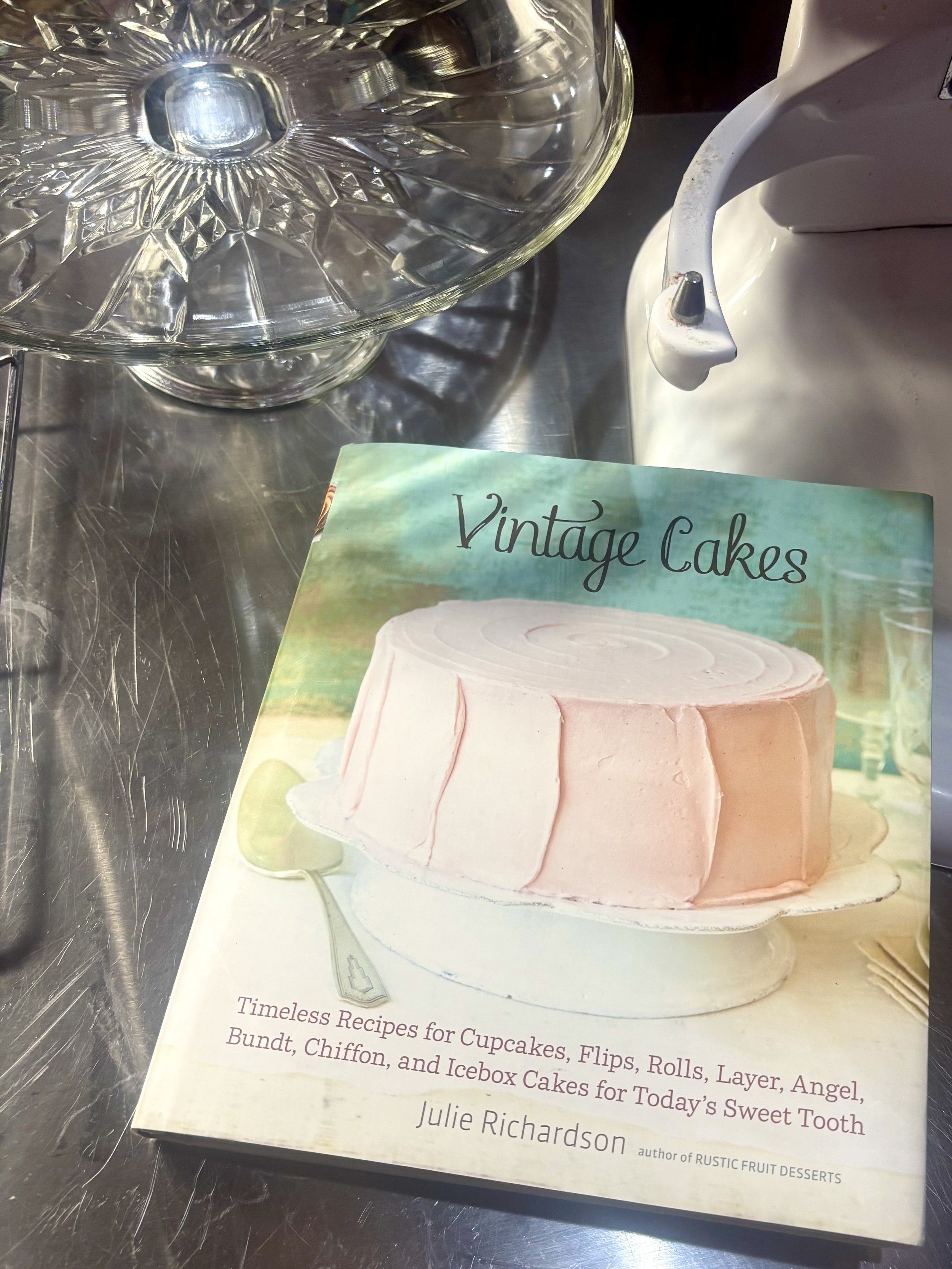 When a Book Chooses You—  The Beginning of My Vintage Cake Project
