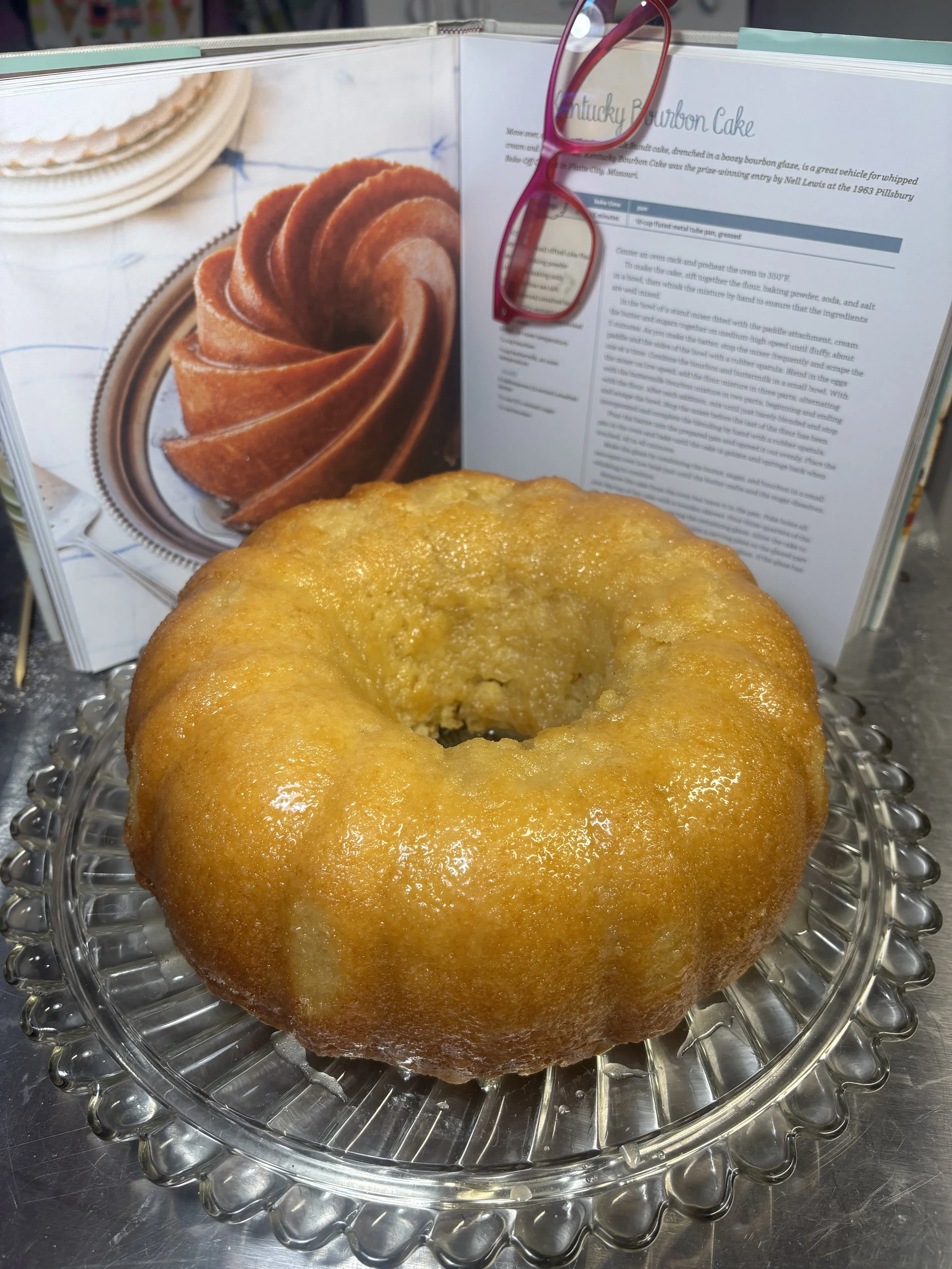 The Kentucky Bourbon Cake and Coming from Behind
