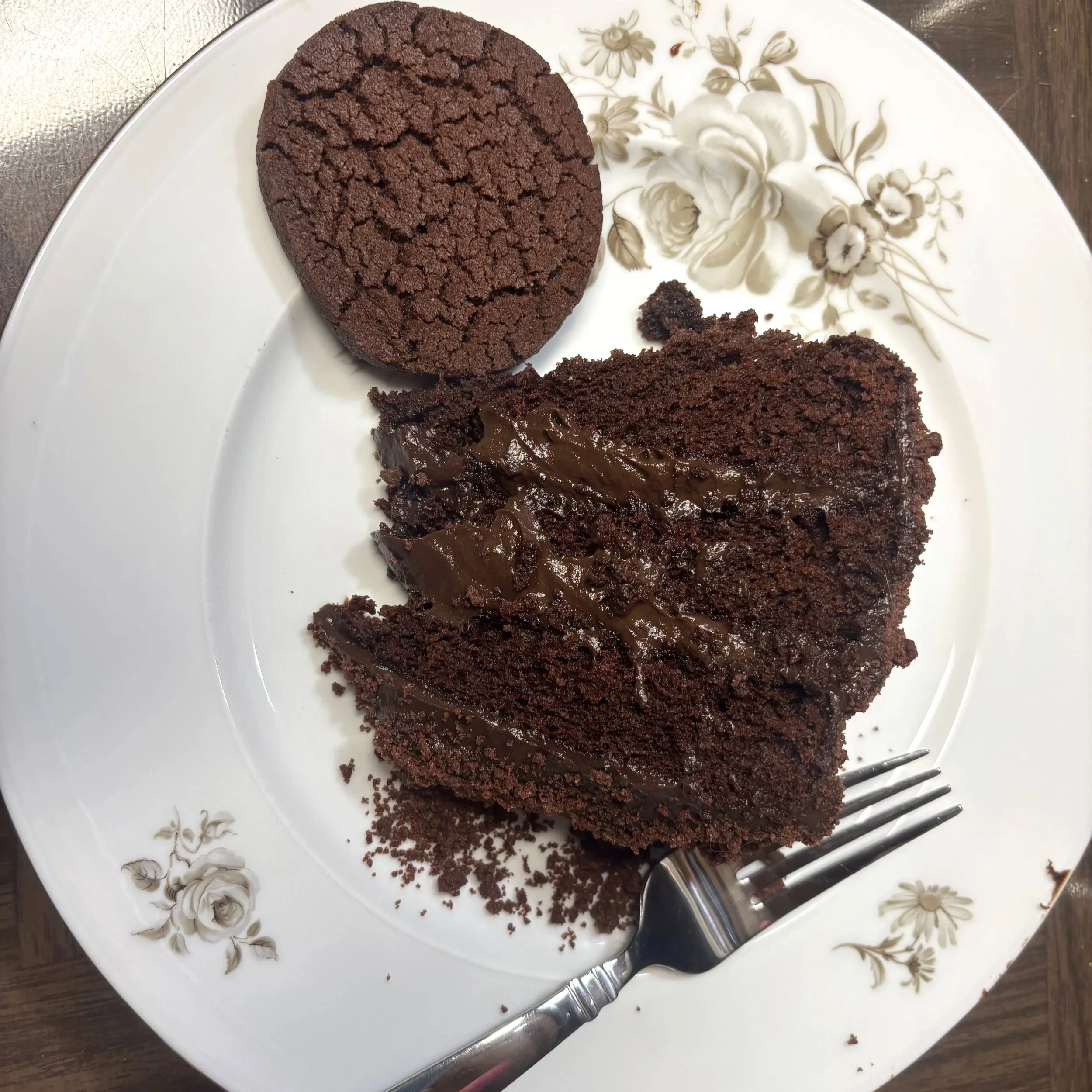 Slice of Blackout Cake