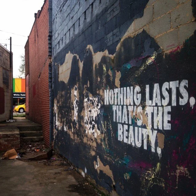 Nothing Lasts. That's the Beauty.