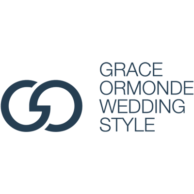 Logo for Grace Ormonde Wedding Style with interlocking 'G' and 'O' initials.