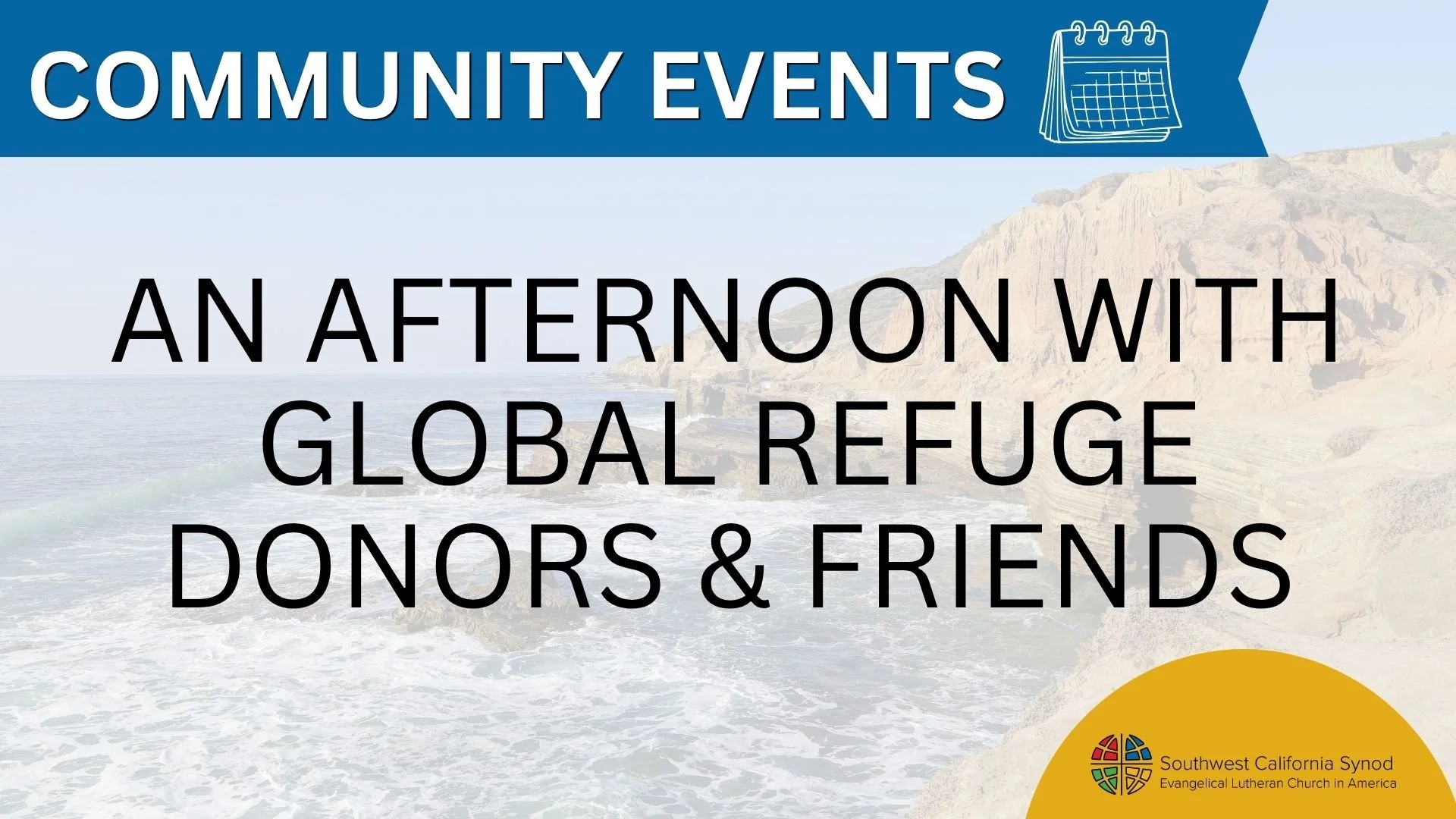 An Afternoon with Global Refuge Donors & Friends