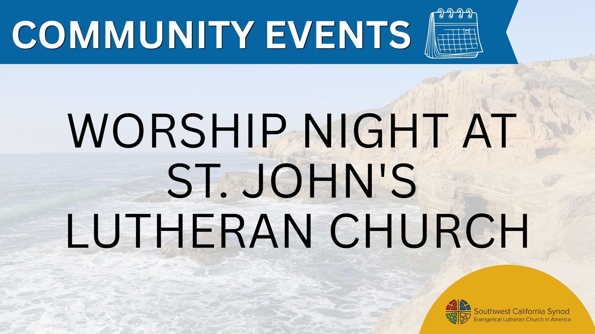 Worship Night at St. John's Lutheran Church