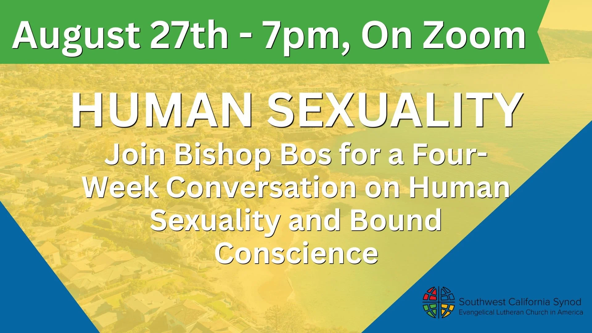 Join Bishop Bos for a Four-Week Conversation on Human Sexuality and Bound Conscience - Session 2, 7pm
