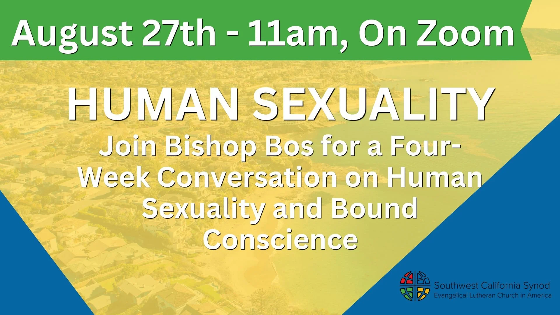 Join Bishop Bos for a Four-Week Conversation on Human Sexuality and Bound Conscience - Session 2, 11am
