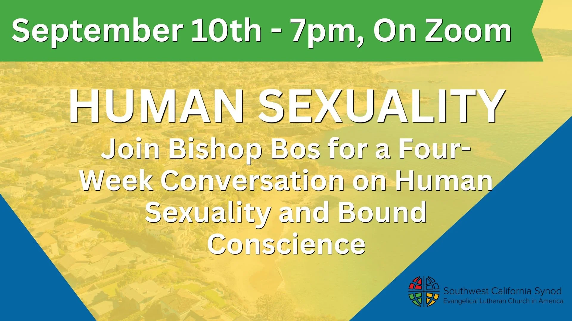 Join Bishop Bos for a Four-Week Conversation on Human Sexuality and Bound Conscience - Session 3, 7pm