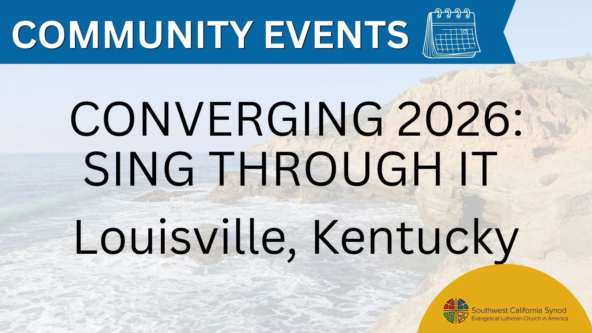 Converging 2026: Sing Through It