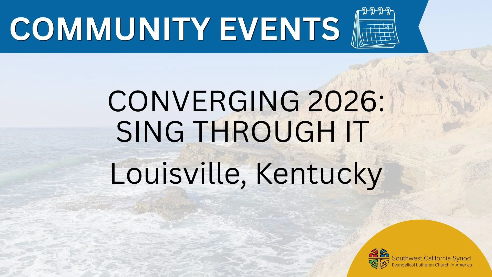 Converging 2026: Sing Through It