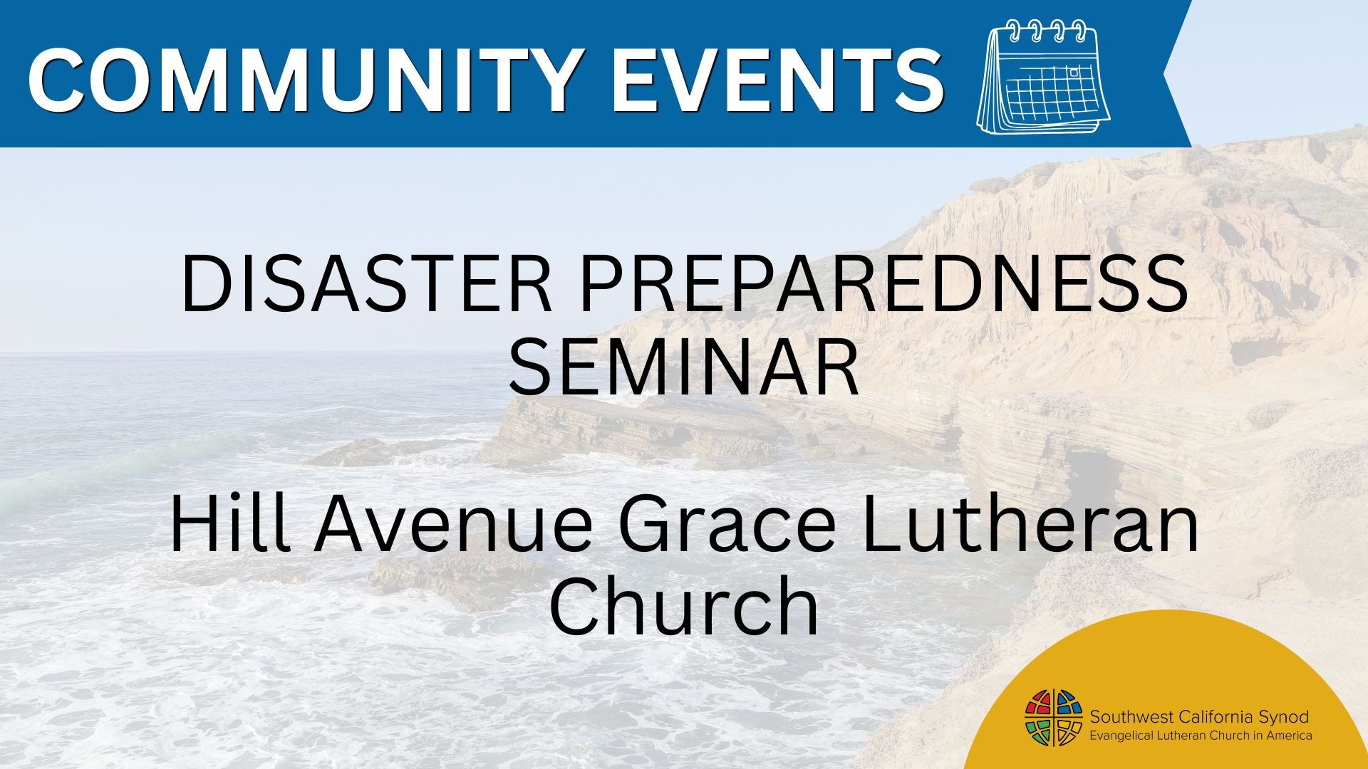 Disaster Preparedness Seminar