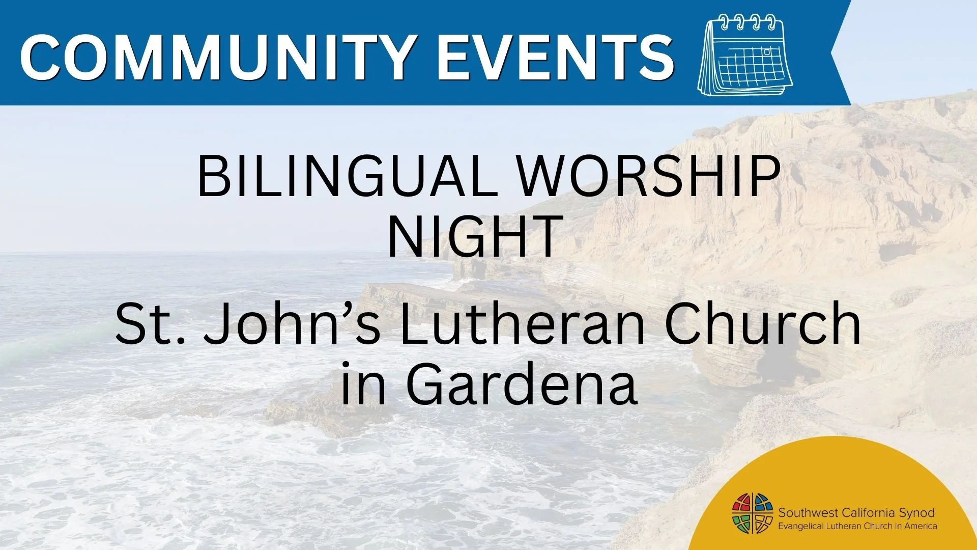 Bilingual Worship Night at St. John's Lutheran Church in Gardena