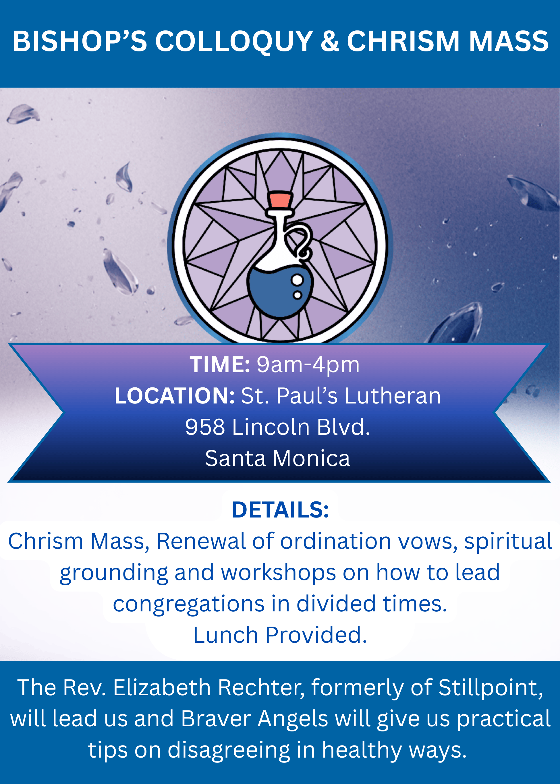 Bishop’s Colloquy and Chrism Mass