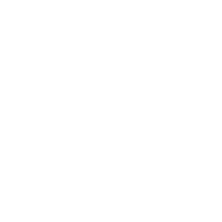 Stylized white quotation marks on a black background