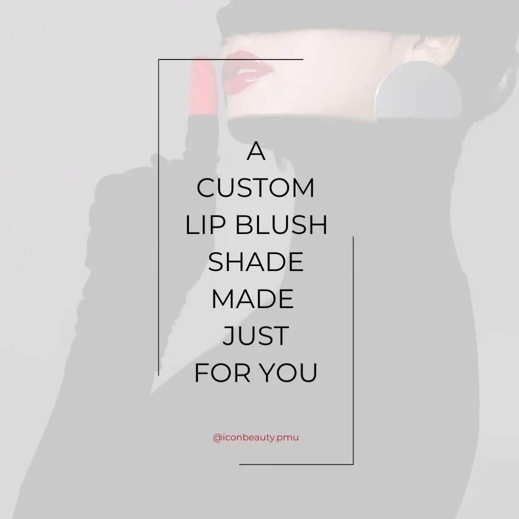 Every custom lip blush begins with intention. 💋 
I study your natural lip tone, skin undertones, and overall complexion before selecting a single pigment. Are your undertones warm, cool, or neutral? Do your lips have natural depth that needs balanci