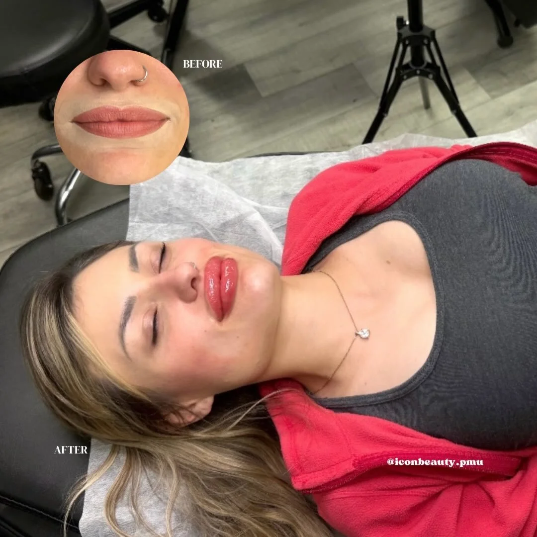Plump, juicy, and perfectly tinted 💋
A fresh lip blush moment that speaks for itself ✨

💌info@iconbeautypmu.com
💋www.iconbeautypmu.com

#LipBlush #Vancouver #Cloverdale #VancouverBeauty #IconBeautyPermanentMakeup