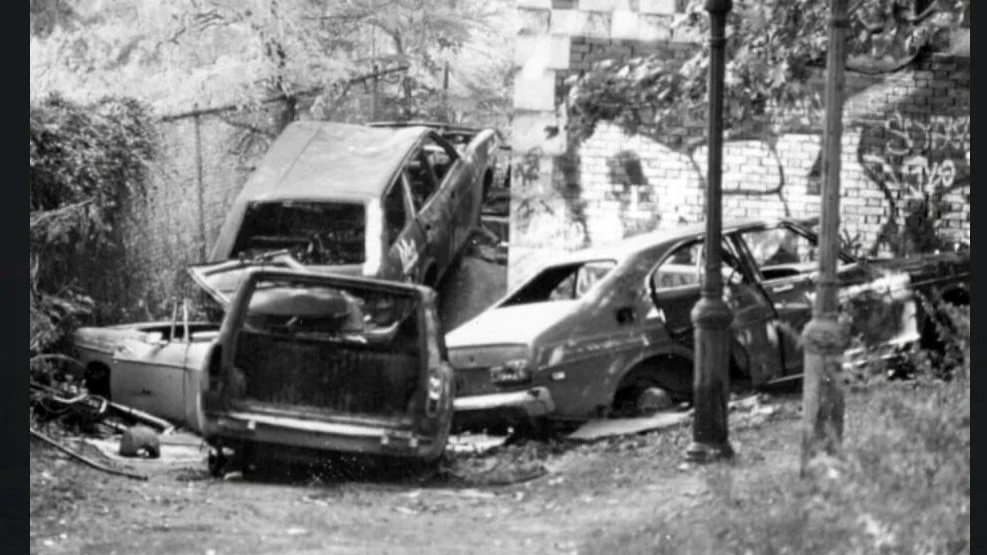 PARKS IN THE 1970s AND 1980s WERE COMMONLY USED AS DUMPING GROUNDS
