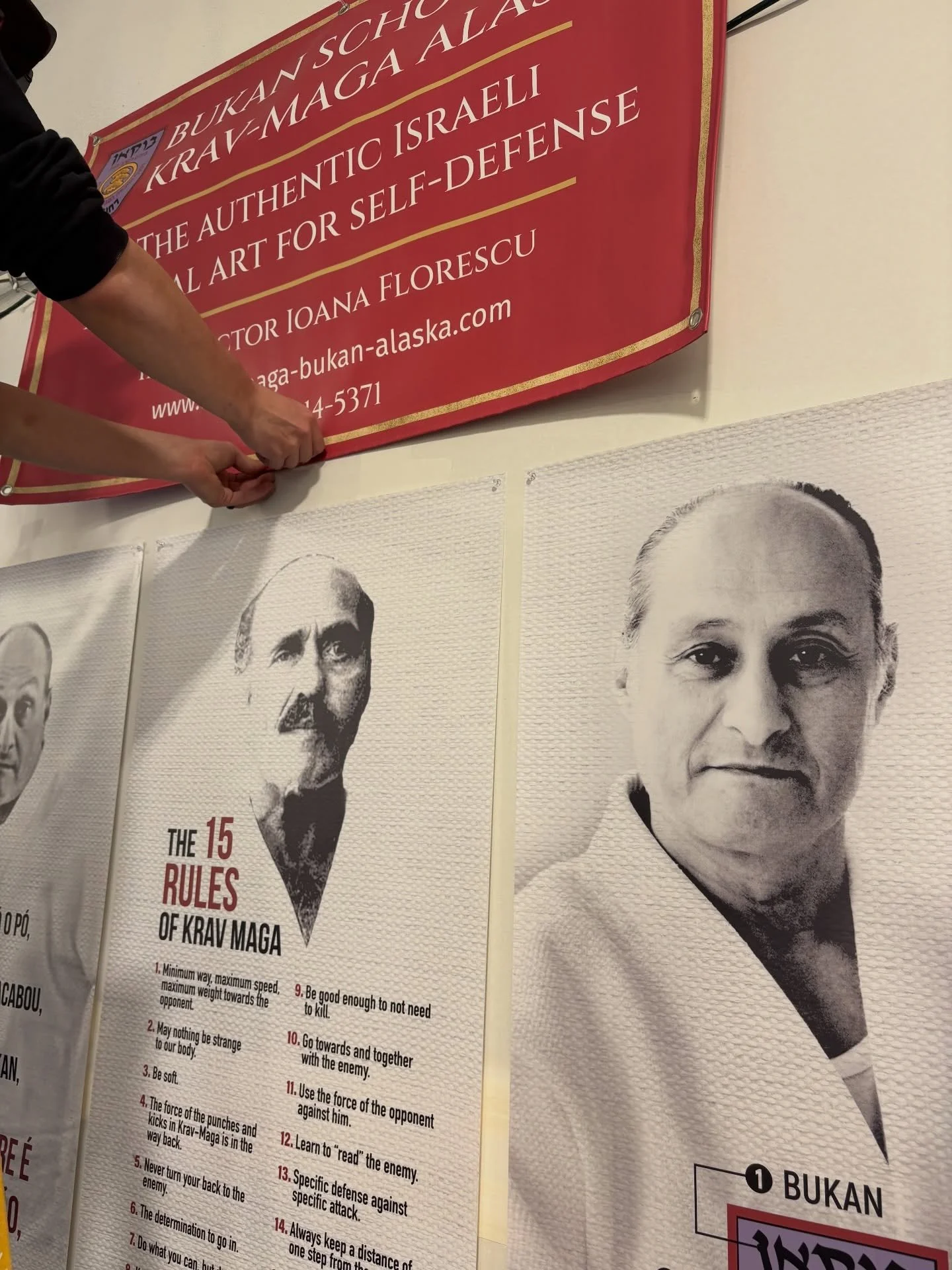 Some minor changes inside and a building sign installed to bring everything together. Come join us for a free introductory seminar and learn about the authentic Israeli martial art for self defense. Sign up at www.kravmaga-bukan-alaska.com

 #bukansc