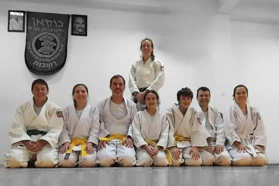 Bukan School of Krav-Maga students after training with instructor.