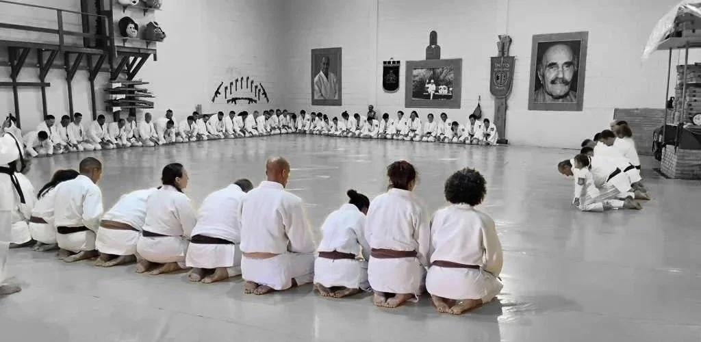 Bukan School of Krav-Maga students at a belt graduation in Brazil.