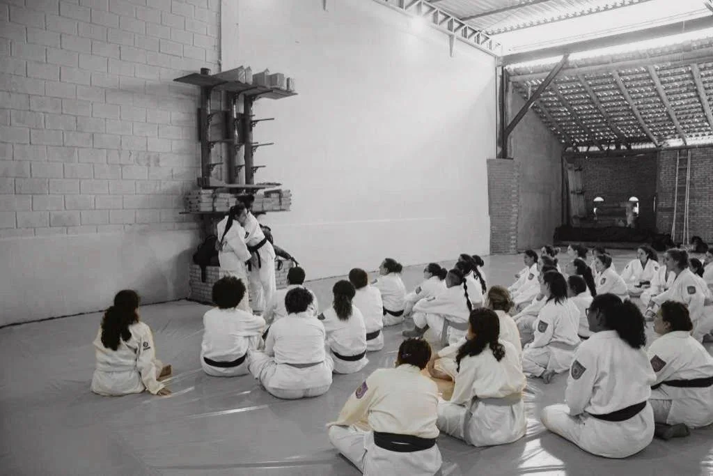 Bukan School of Krav-Maga students at a special training in Brazil.