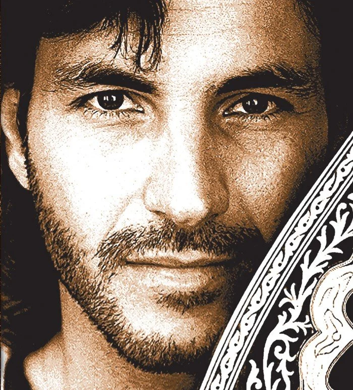 Portrait of composer and instrumentalist Chris Spheeris from album cover Culture