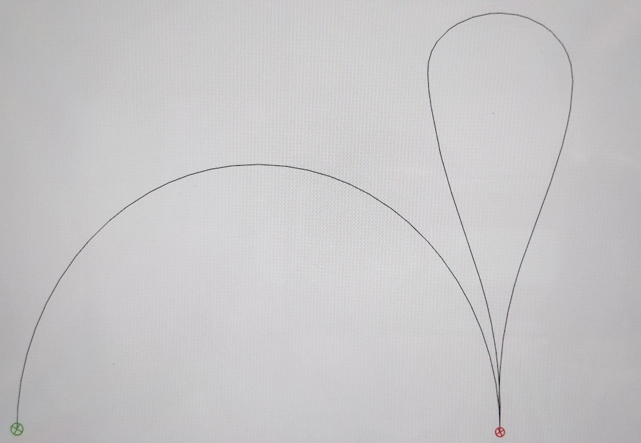 Quilting Patterns - PS Designs - Continuous Lines - Clamshell with Loop