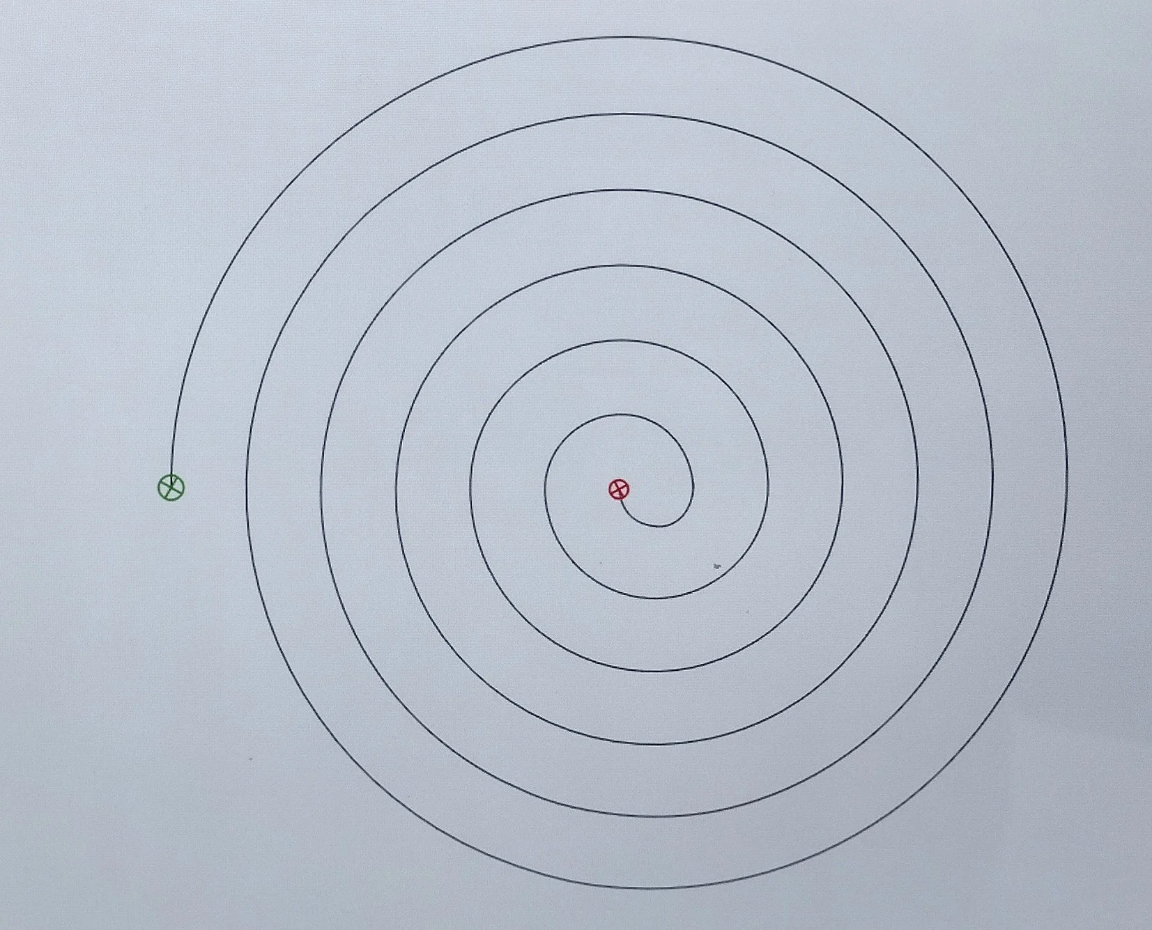 Quilting Patterns - PS Designs - Continuous Lines - Spiral