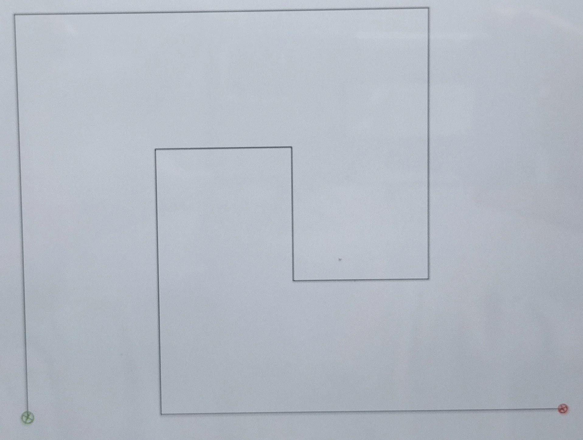 Quilting Patterns - PS Designs - Continuous Lines - Spiral Square