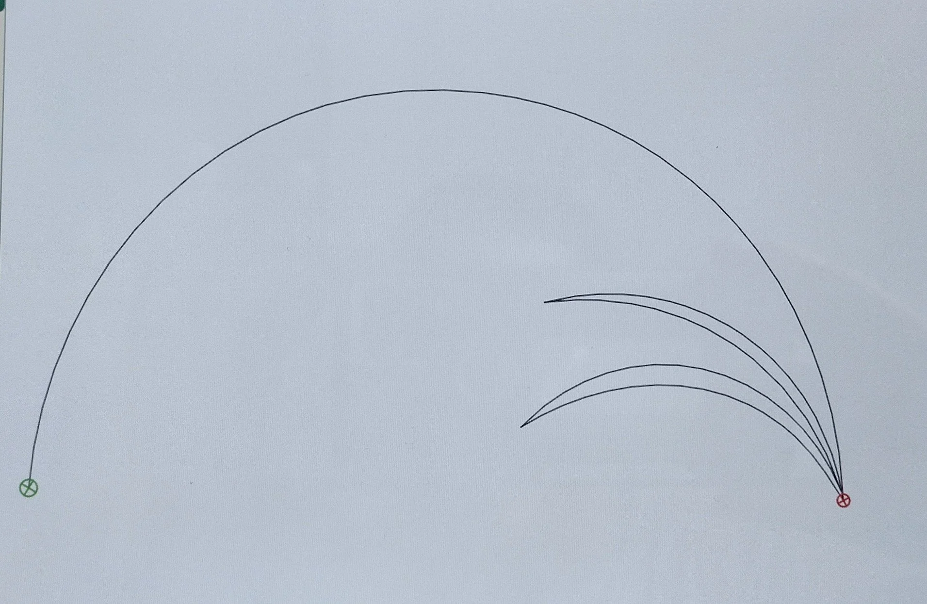 Quilting Patterns - PS Designs - Continuous Lines - Clamshell with Arc