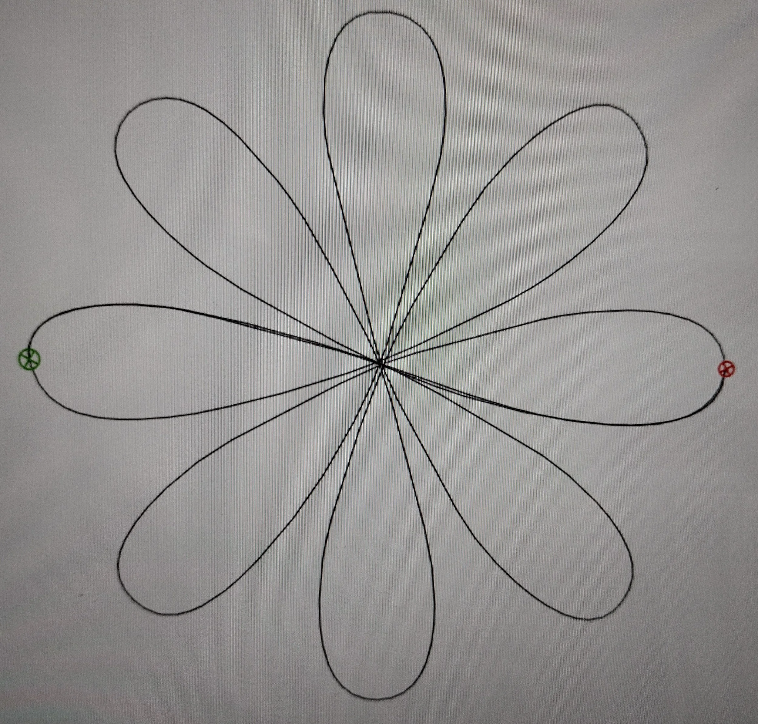 Quilting Patterns - PS Designs - Continuous Lines - Daisy Border Continuous