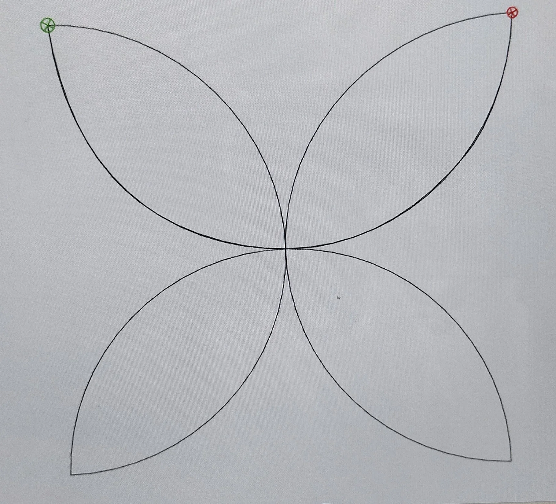 Quilting Patterns - PS Designs - Continuous Lines - Orange Peel