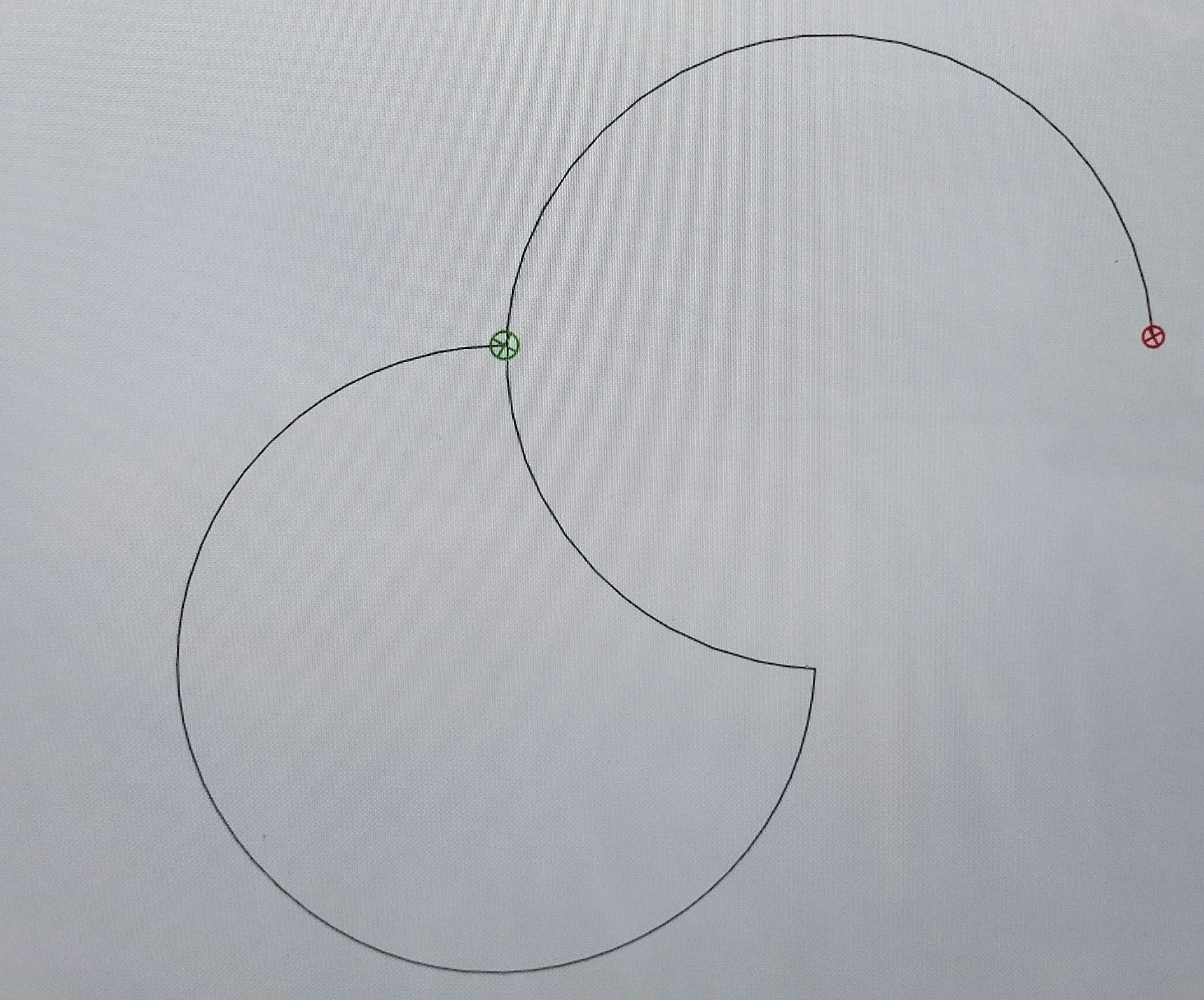 Quilting Patterns - PS Designs - Continuous Lines - Bubble Scale