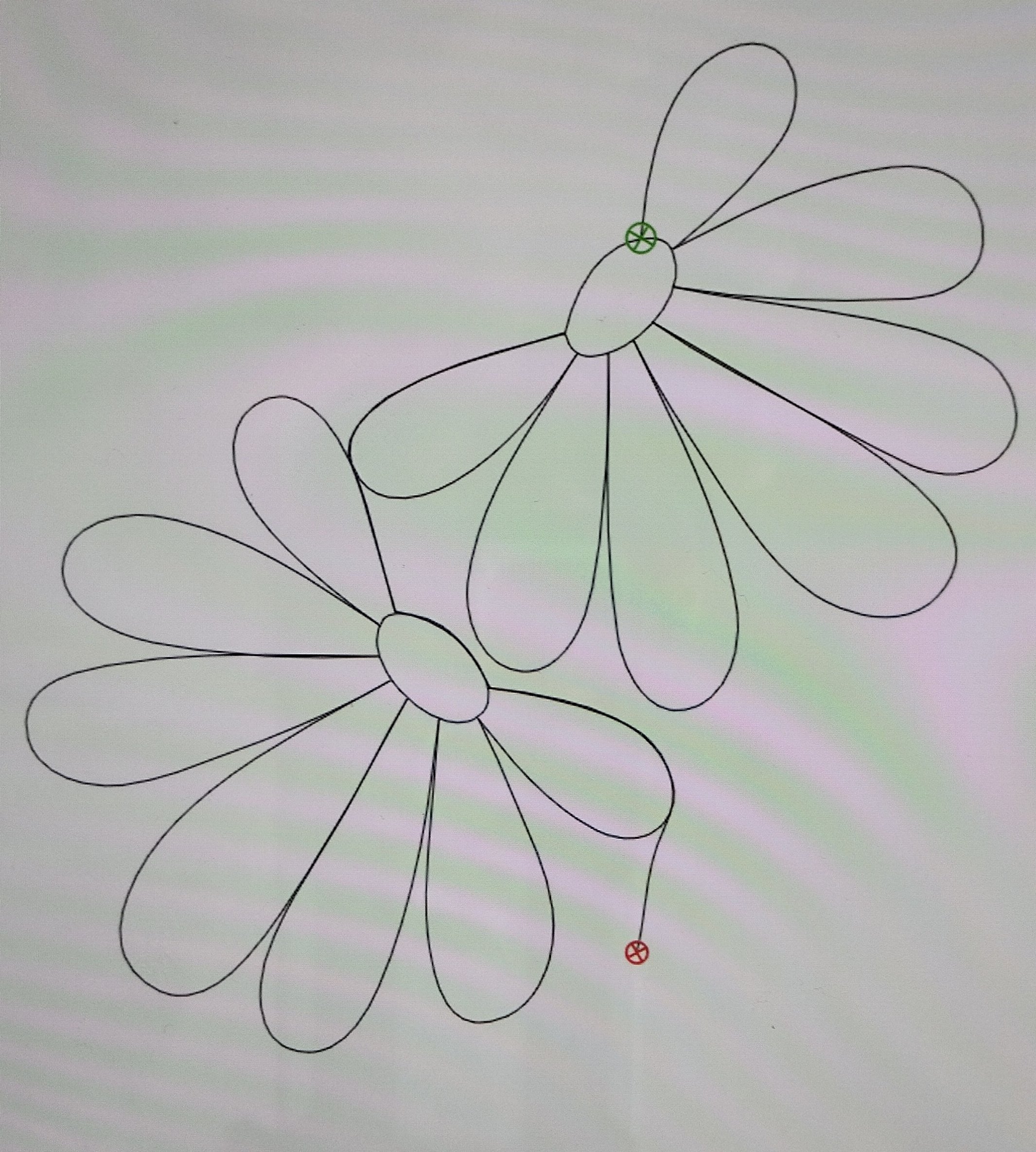 Quilting Patterns - PS Designs - Continuous Lines - Daisy Marie