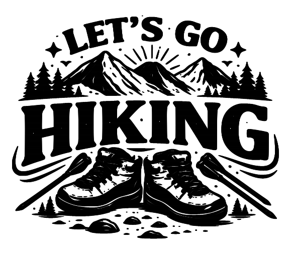 Let’s Go Hiking – Outdoor Quote Design 021