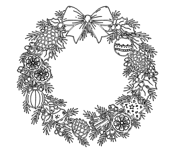 Classic Christmas Wreath